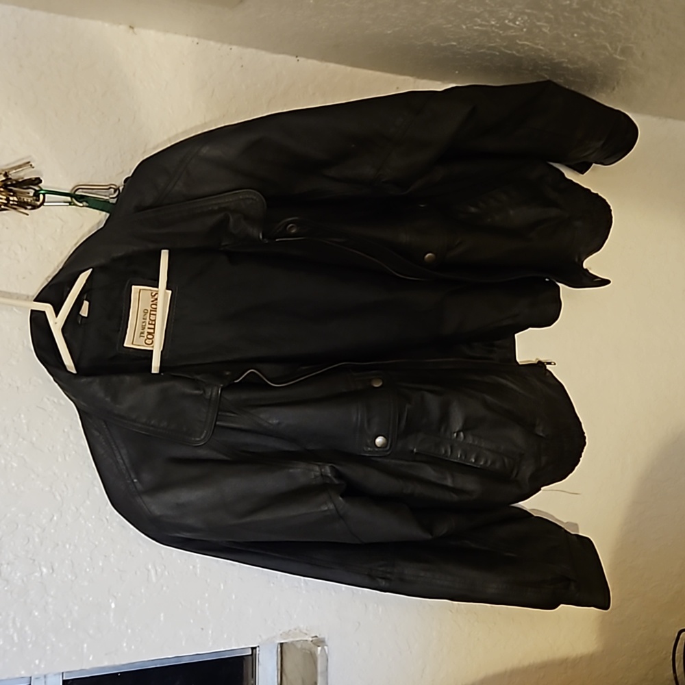 Leather jacket